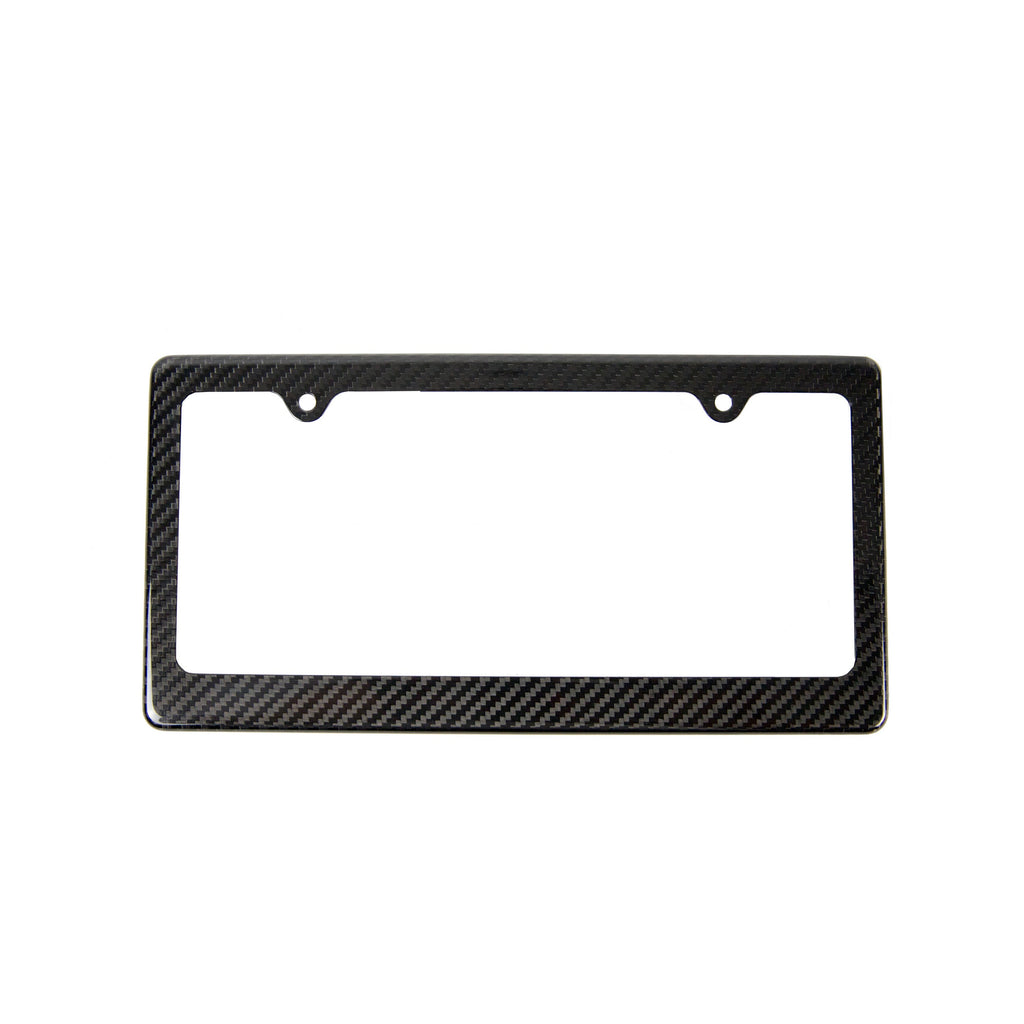 CBA-LICFMEII-APR Performance Carbon Fiber License Plate Frame