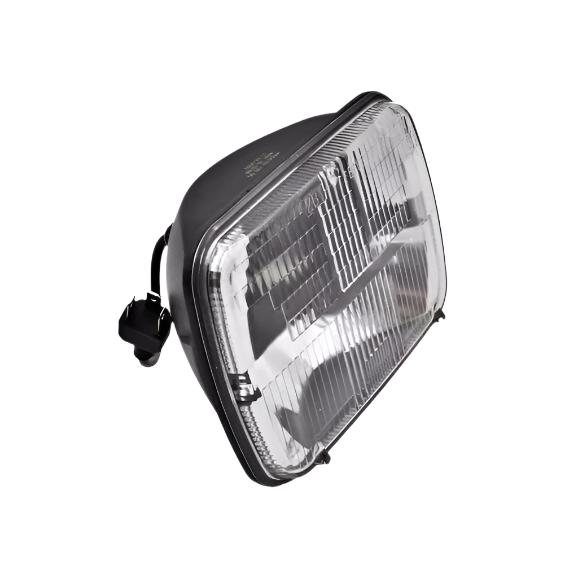 Rugged Ridge 87-95 Jeep Wrangler YJ / 79-01 Cherokee Sealed Beam LED Headlights 4x7in. (1pc)-Headlights-Rugged Ridge-804314155599-