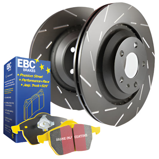 EBC 04-07 Porsche Cayenne 3.2 USR Slotted F&R Rotor Kit