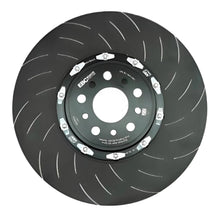 Load image into Gallery viewer, Close up EBC 48 curved vane and slotted surface