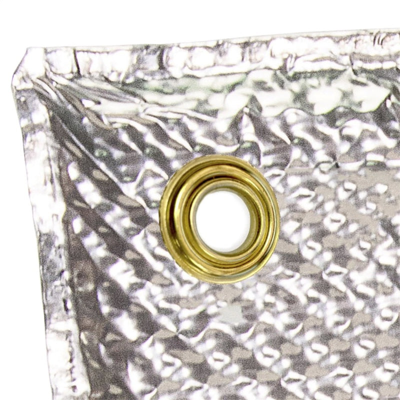DEI 12x12 Stainless Steel Heat Shield Pad - Unmounted