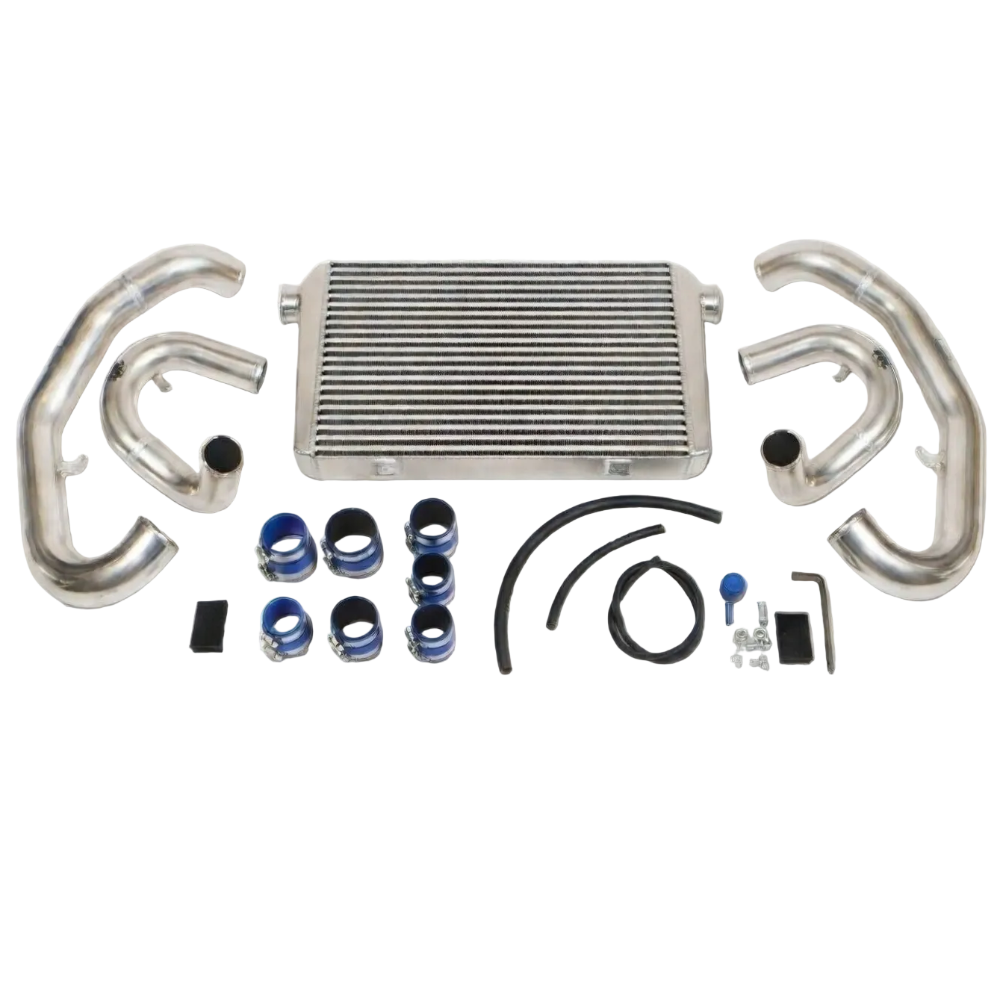 GReddy 12058101 V-Mount intercooler kit full view
