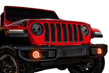 Load image into Gallery viewer, Jeep Wrangler JL Amber LED Fog Halo Kit - Oracle 1215-005 - Close Up