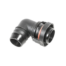 Load image into Gallery viewer, Radium Engineering V2 Quick Connect Fitting – 19mm Male to 90deg 3/4in Barb
