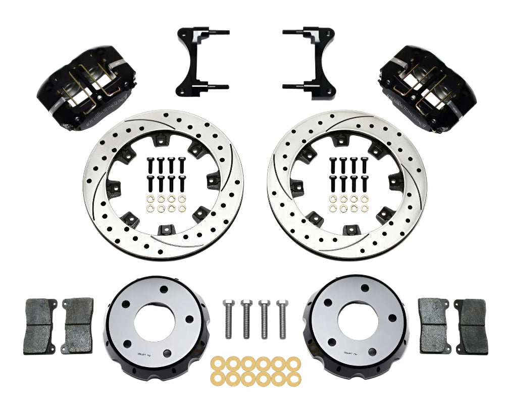 Wilwood Dynapro Radial Front Drag Kit 11.75in Vented Drilled 98-02 Camaro/Firebird