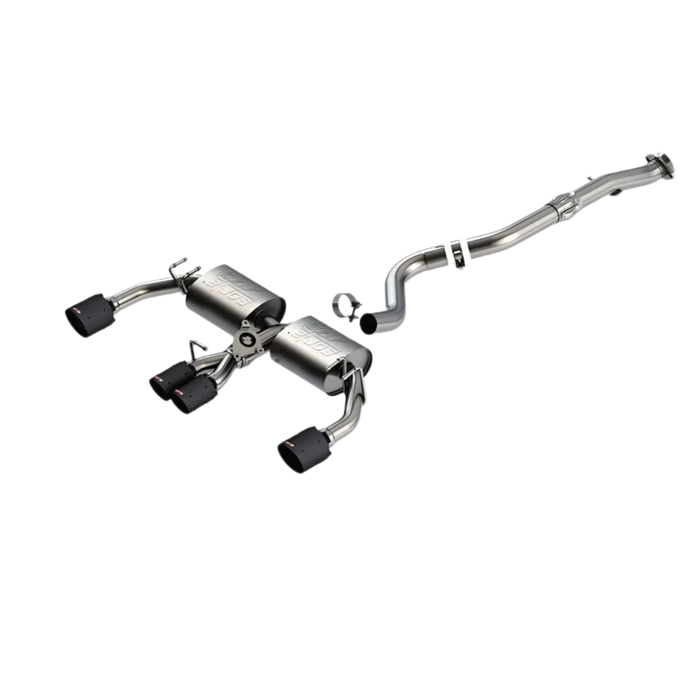 Borla 2023-2024 Toyota GR Corolla ATAK Cat Back System - Carbon Fiber Black Anodized