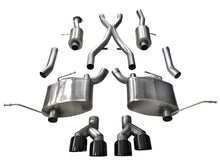 Load image into Gallery viewer, Corsa 14-21 Jeep Grand Cherokee Summit Edition Black 2.5in Dual Rear Exit Cat-Back Exhaust - Black Ops Auto Works