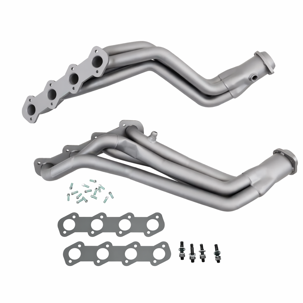BBK 96-04 Ford Mustang 4.6L 2V (M/T Only) 1-5/8 Headers w/High Flow Catted X-Pipe (Ti Ceramic) BBK BBK15412