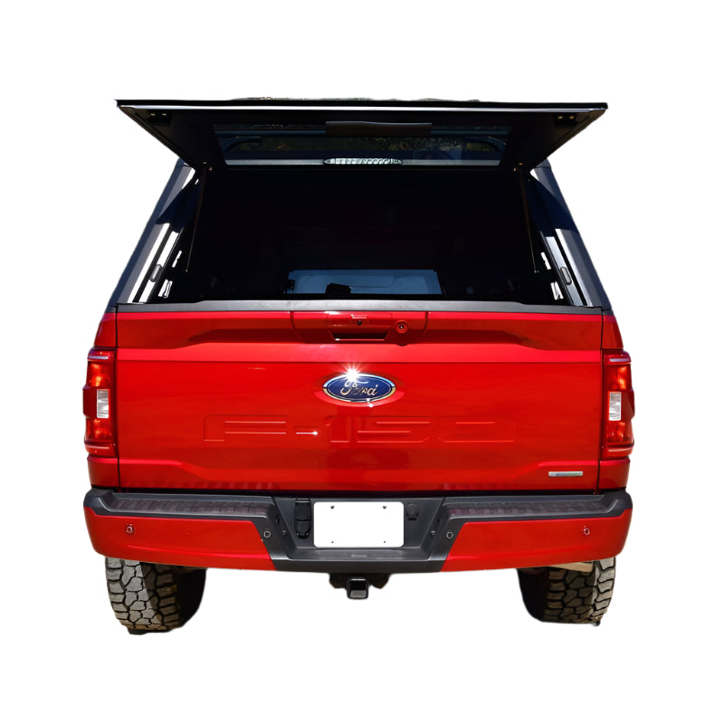 WES16-11065-Westin 05-23 Toyota Tacoma 5.2ft. Bed Aluminum Bed Topper Black -Bed Caps-Westin