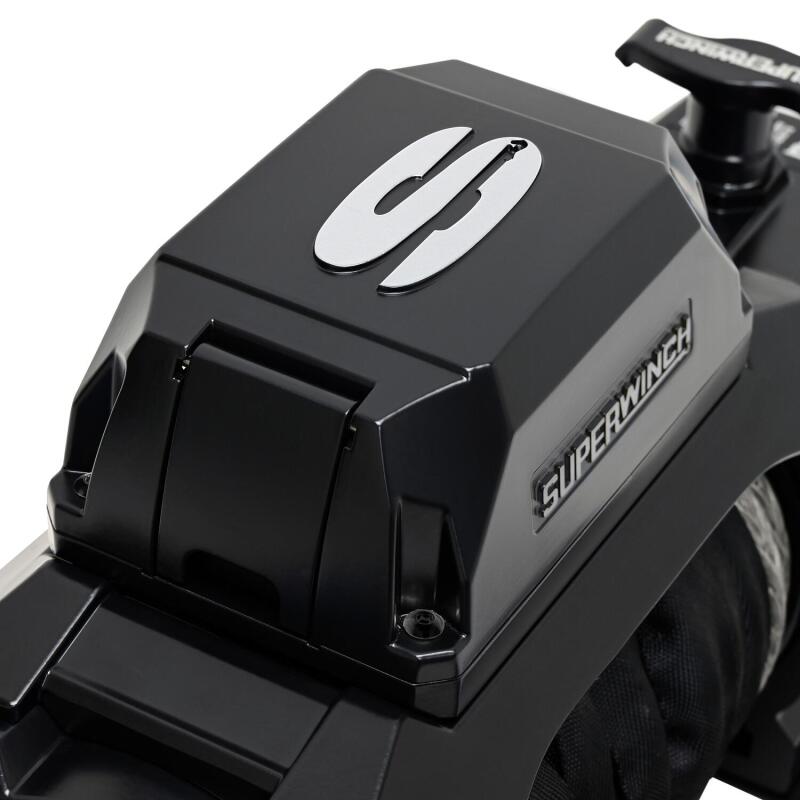 Superwinch SX12SR 12,000 LBS Synthetic Rope Winch - Primary - Close Up