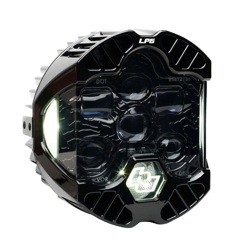 Baja Designs DOT LP6 LED Auxiliary Light Pod (Clear DRL) - Single