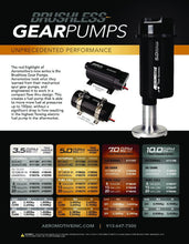 Load image into Gallery viewer, Brochure Aeromotive TRV 6 Gallon Brushless Spur 10.0 Fuel Cell