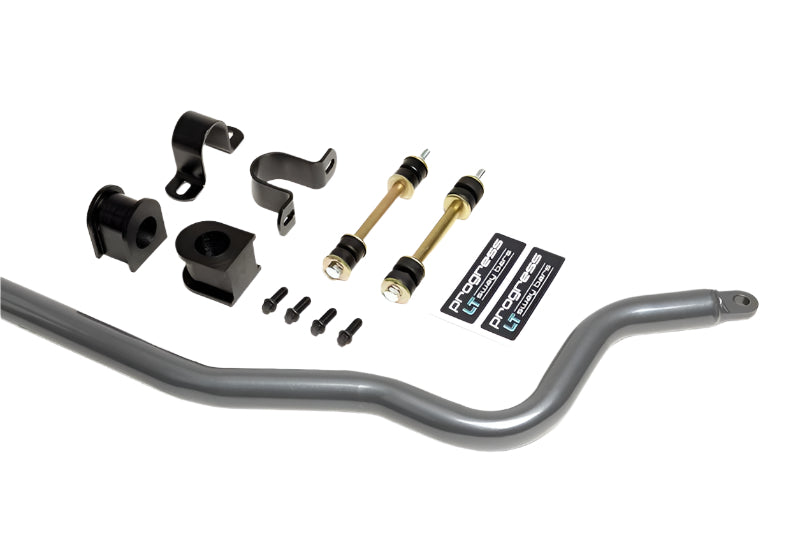 Progress Tech LT 07-20 Chevrolet Suburban/Tahoe / GMC Sierra 1500 Front Sway Bar (38mm) - Gray - Black Ops Auto Works
