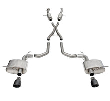 Load image into Gallery viewer, Corsa 21-22 Dodge Durango SRT Hellcat Cat-Back 2.75in Dual Rear Exit Sport 4.5in Black PVD Tips-Catback-CORSA Performance