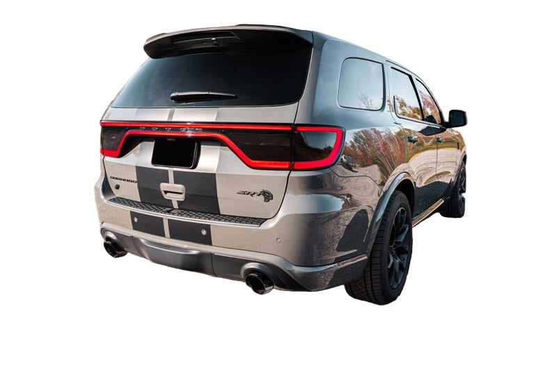 Corsa 21-22 Dodge Durango SRT Hellcat Cat-Back 2.75in Dual Rear Exit Sport 4.5in Black PVD Tips-Catback-CORSA Performance