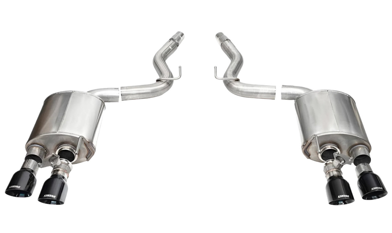 Corsa 2024 Ford Mustang GT Touring Axle-Back Dual Rear Exit with 4.5in Pro Series Polished Tips main image 1