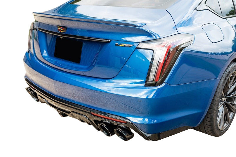Corsa 21322BLK 3" Axle-Back Exhaust for 2022-2025 CT5-V Blackwing - Mounted