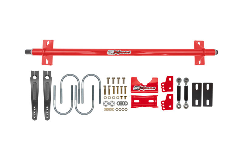 UMI 82-02 F-Body Splined Rear Sway Bar - Race-Red - Close Up