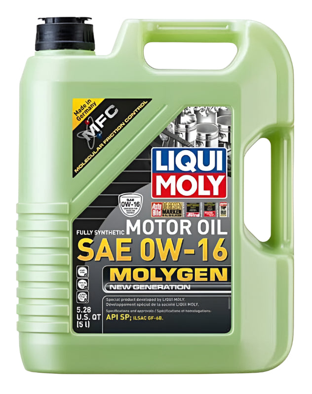 LIQUI MOLY 5L Molygen New Generation Motor Oil SAE 0W16

