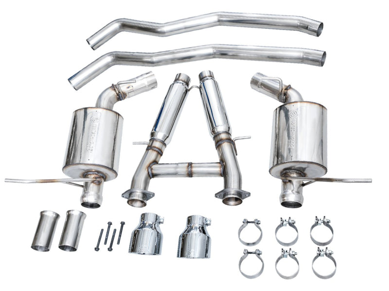 AWE3015-32952-AWE Tuning 18-25 Dodge Durango SRT & Hellcat Touring Edition Exhaust - Chrome Silver Tips-Catback-AWE Tuning