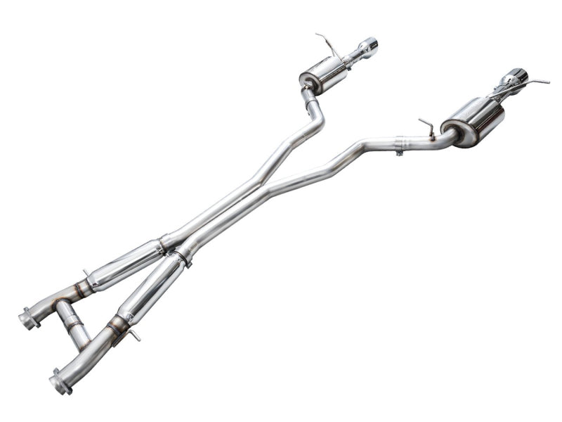 AWE3015-32952-AWE Tuning 18-25 Dodge Durango SRT & Hellcat Touring Edition Exhaust - Chrome Silver Tips-Catback-AWE Tuning
