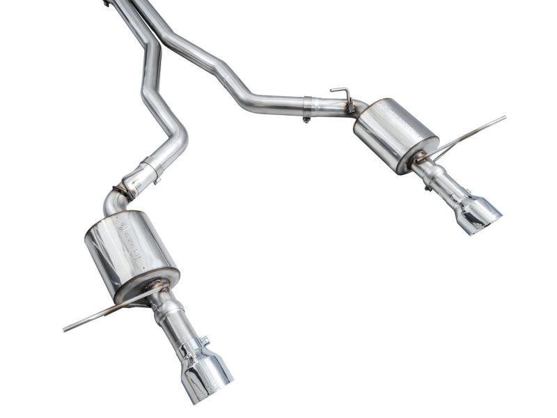 AWE3015-32952-AWE Tuning 18-25 Dodge Durango SRT & Hellcat Touring Edition Exhaust - Chrome Silver Tips-Catback-AWE Tuning