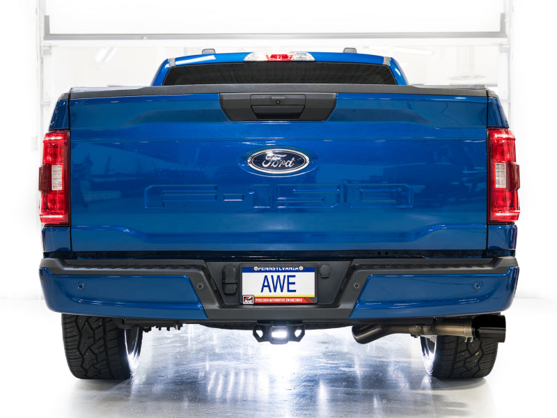 AWE 0FG Exhaust Suite for '21+ Ford Regular Cab F-150- Mounted