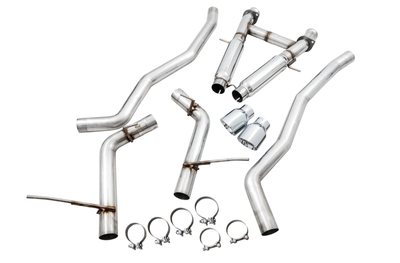 AWE Tuning 14+ Jeep Grand Cherokee SRT Track Edition Exhaust - Chrome Silver Tips AWE 