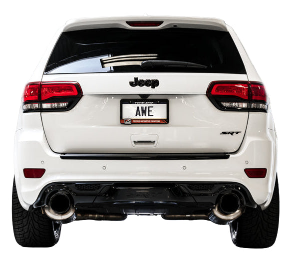 AWE Tuning 2020 Jeep Grand Cherokee SRT Track Edition Exhaust - Chrome Silver Tips AWE Tuning