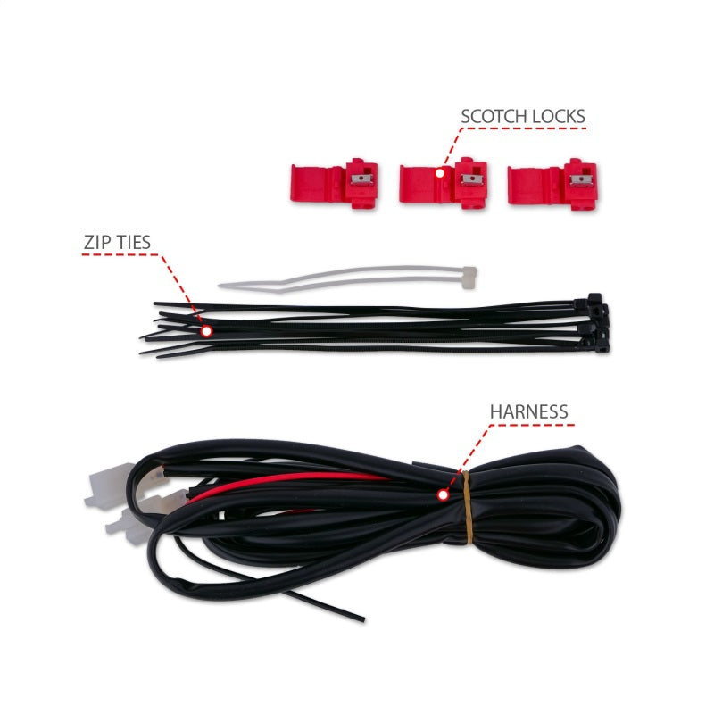 ANZO 2014-2016 Jeep Grand Cherokee LED Taillights Red/Clear 