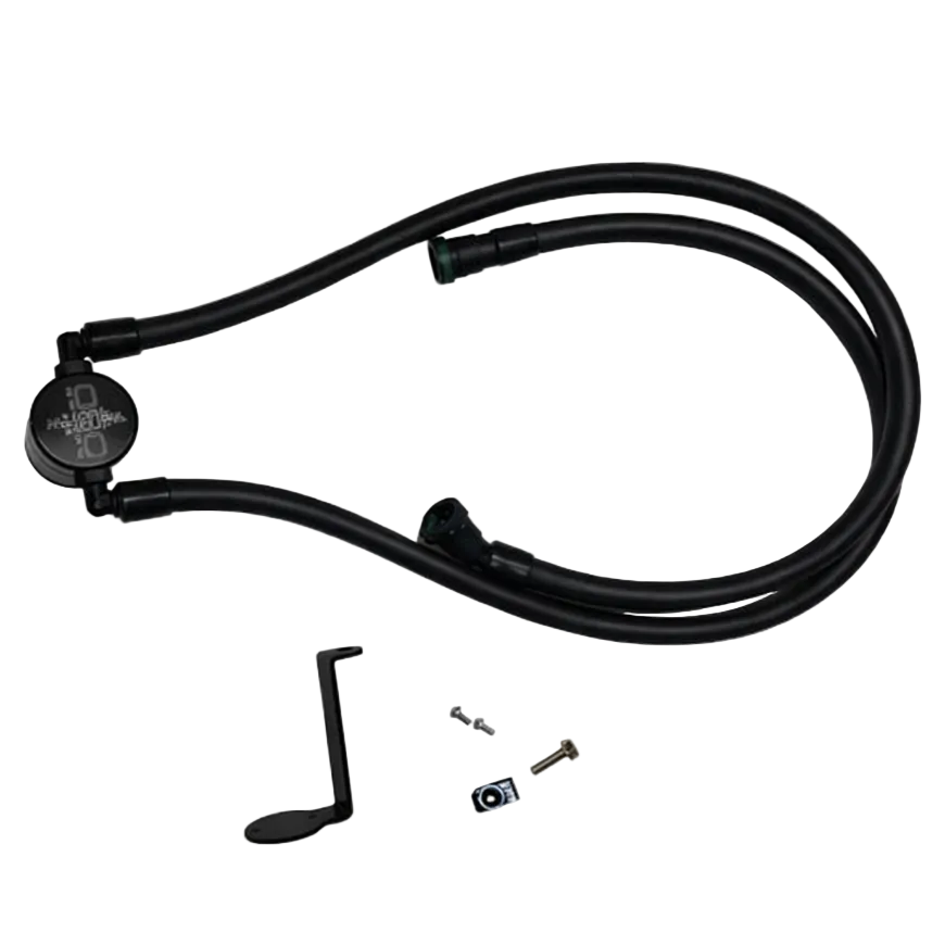 J&L 2025 Ford Explorer 2.3L EcoBoost 3.0 PVC Side Oil Separator - Black Anodized J&L JLT3121P-B