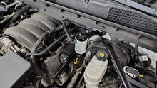 Load image into Gallery viewer, J&amp;L Oil Separator for 2014-2018 Chevy Silverado 1500 and GMC Sierra 1500 4.3L V6 Engines - Clear Anodized Finish
