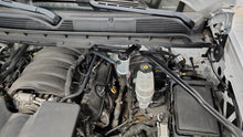 Load image into Gallery viewer, J&amp;L Oil Separator for 2014-2018 Chevy Silverado 1500 and GMC Sierra 1500 4.3L V6 Engines - Clear Anodized Finish - Mounted