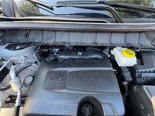 Load image into Gallery viewer, J&amp;L Oil Catch Can for 2022-25 Nissan Pathfinder 3.5L Black - Mounted