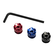 Load image into Gallery viewer, Wheel Mate Muteki Aluminum Closed End Cap 12 X 1.50- Red (24 PCS)