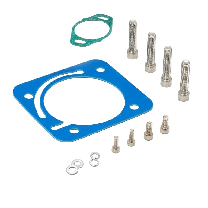 BLOX Racing Honda B/D/H/F Series Engines 70mm Silver Billet Throttle Body V2