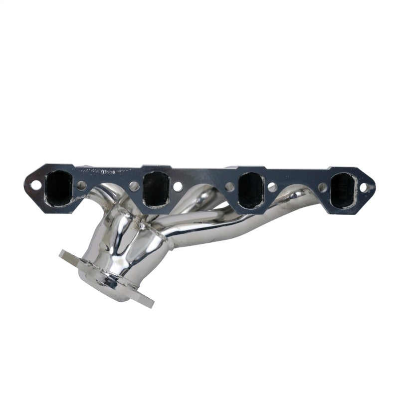 BBK 87-95 Ford F150 Truck 5.0 302 Shorty Unequal Length Exhaust Headers - 1-5/8 Silver Ceramic - Unmounted