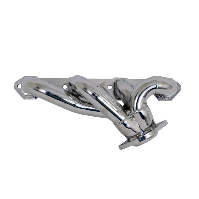 BBK 87-95 Ford F150 Truck 5.0 302 Shorty Unequal Length Exhaust Headers - 1-5/8 Silver Ceramic - Unmounted