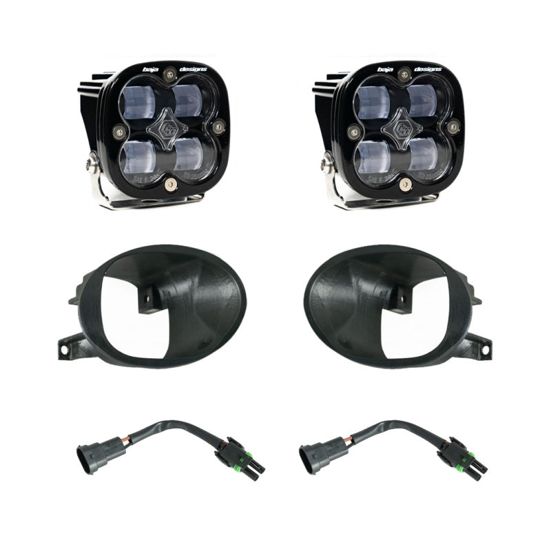 Baja Designs 19-22 Mercedes Sprinter 1500/2500/3500 Squadron SAE Fog Pocket Light Kit - Black Ops Auto Works