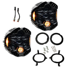Load image into Gallery viewer, Baja Designs DOT LP6 Amber LED Headlights Jeep JL JT