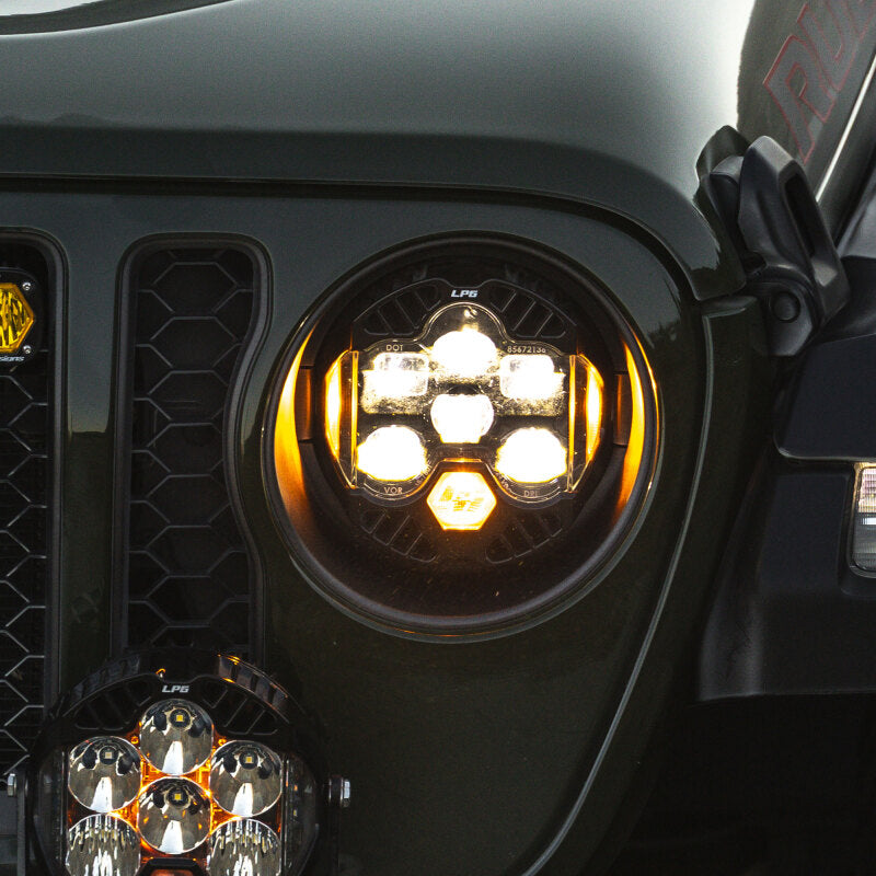 Baja Designs DOT LP6 LED Headlight Kit Jeep Wrangler JL
