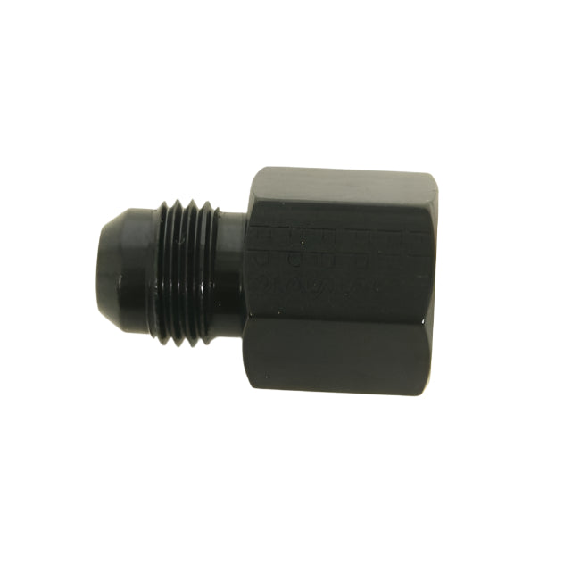 Fragola Performance Systems 491971-BL -6AN x Female 16mm x 1.5 O-Ring Seal Adapter Fitting - Black