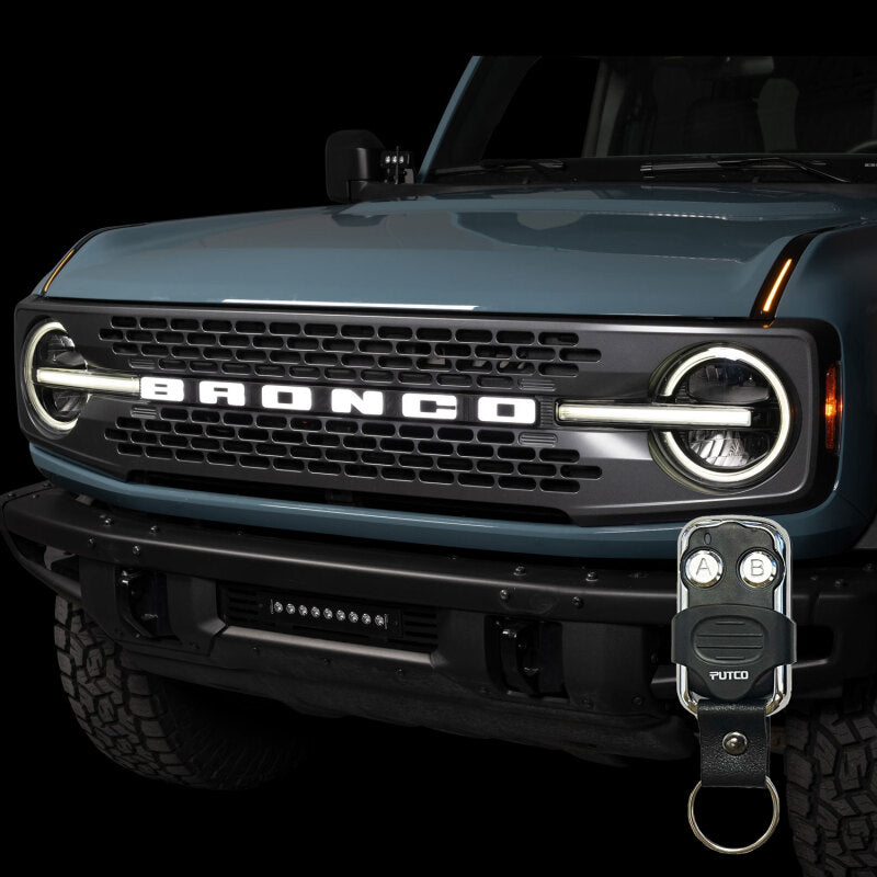 Putco Luminix DRL LED Hood Riser for 2021-2025 Ford Bronco 50001 