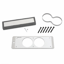 Load image into Gallery viewer, Autometer Mounting Solutions Gauge Mount Gauge Cage Dual 2-5/8in Silver 87-93 Ford Mustang AutoMeter ATM50105