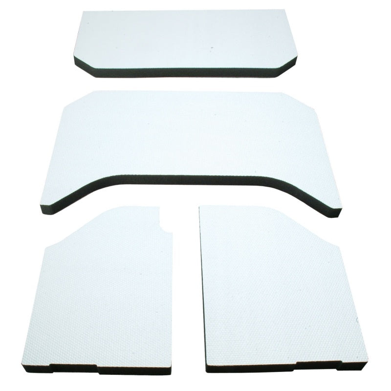 DEI Boom Mat White Headliner Kit 2011-18 Jeep JK 4-Door - Primary