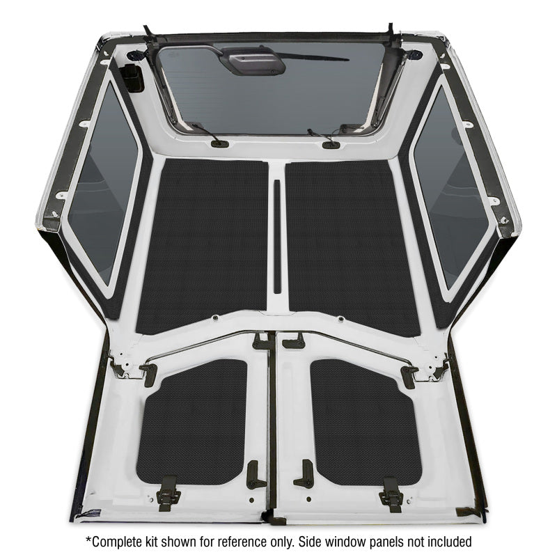 DEI Boom Mat Headliner Jeep Wrangler JL 2-Door 2018-23 - Mounted