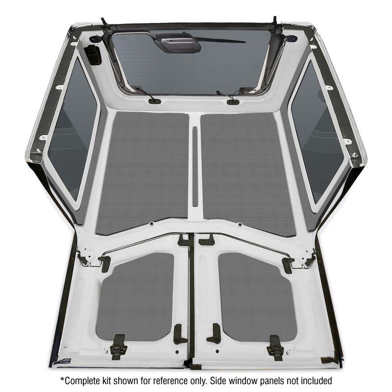 Boom Mat Sound Deadening Headliner Jeep Wrangler JL 2-Door 2018-2023 - Mounted