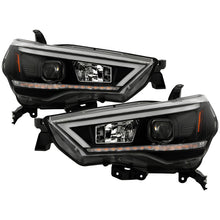 Load image into Gallery viewer, Primary angle – black housing, clear lens, light-bar detail