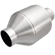 Load image into Gallery viewer, MagnaFlow Conv Univ 2.5in Inlet/Outlet Center/Center Round 3in Body L x 5in W x 8.75in Overall L - Black Ops Auto Works