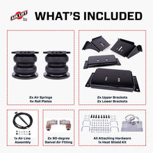 Load image into Gallery viewer, Air Lift LoadLifter 7500 XL Air Spring Kit (SKU: 57543) What's Included
